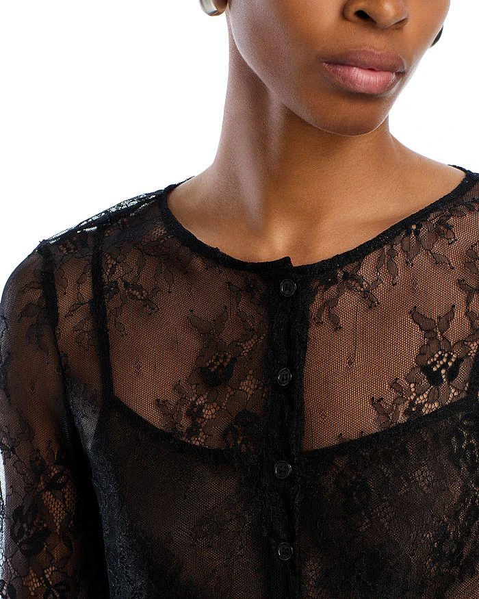 Wayf Penelope Lace Camisole & Cardigan Set 4