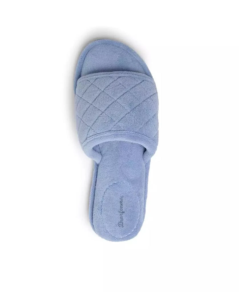 Dear Foams Women's Microfiber Terry Slide Slipper, Online Only 7