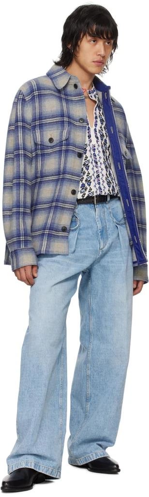 Isabel Marant Blue Kervon Jacket 4