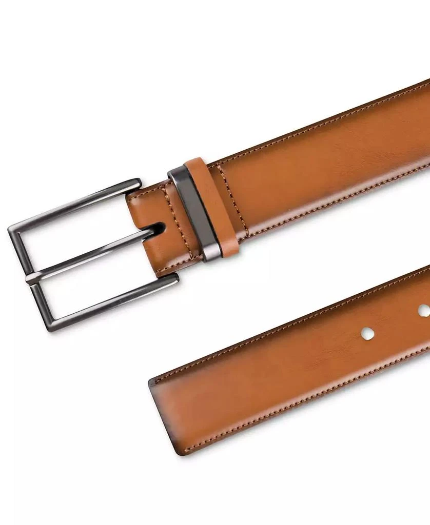Alfani Men's Burnished Edge and Metal Loop Dress Belt, Created for Macy's 3