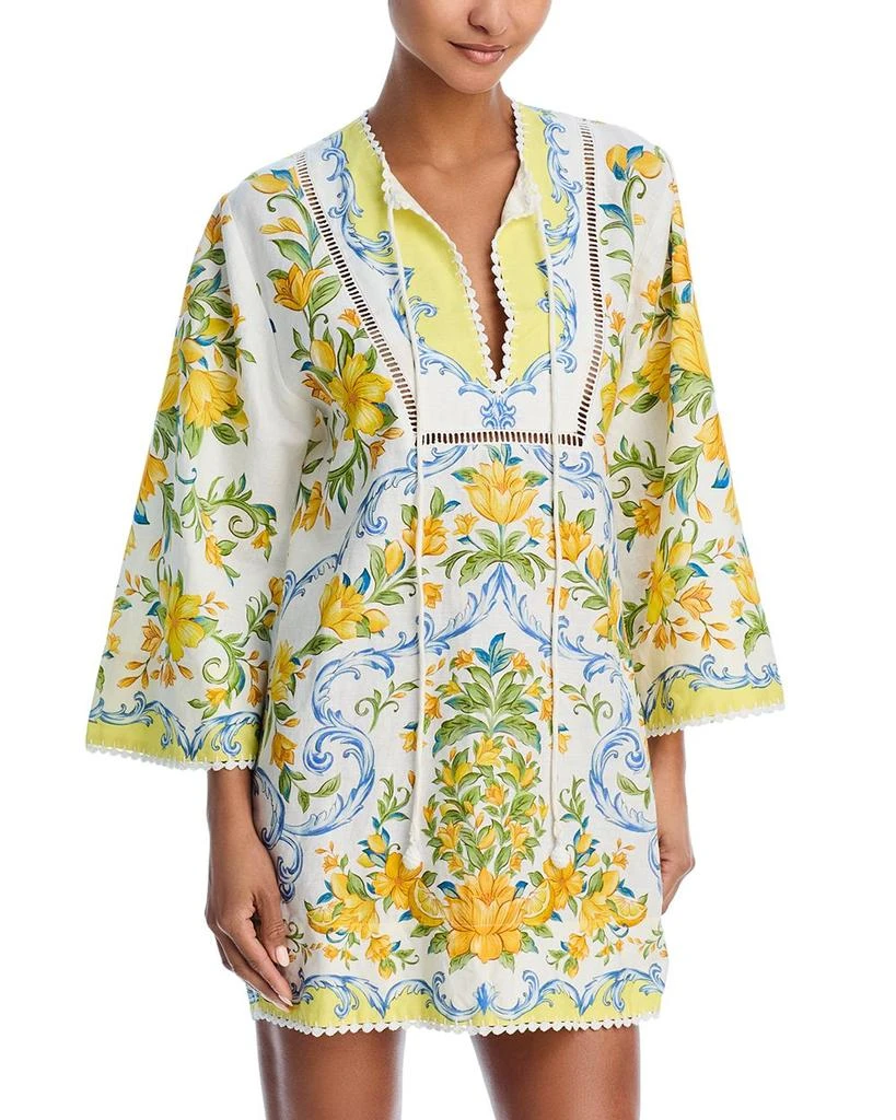 Farm Rio Sicily Mini Dress Swim Cover-Up 1
