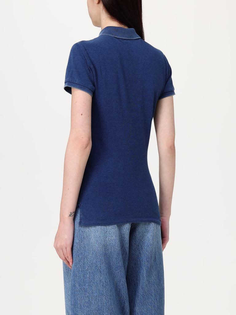 Tシャツ・カットソー POLO RALPH LAUREN Woman Polo Shirt Indigo 211959594 007 Ralph Lauren Polo shirt woman Polo Ralph Lauren - Women's