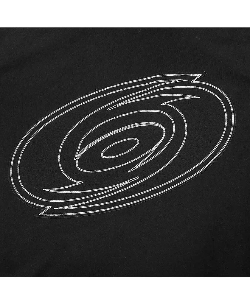 Pro Standard Men
s Black Carolina Hurricanes Paint the City Pullover Hoodie 4