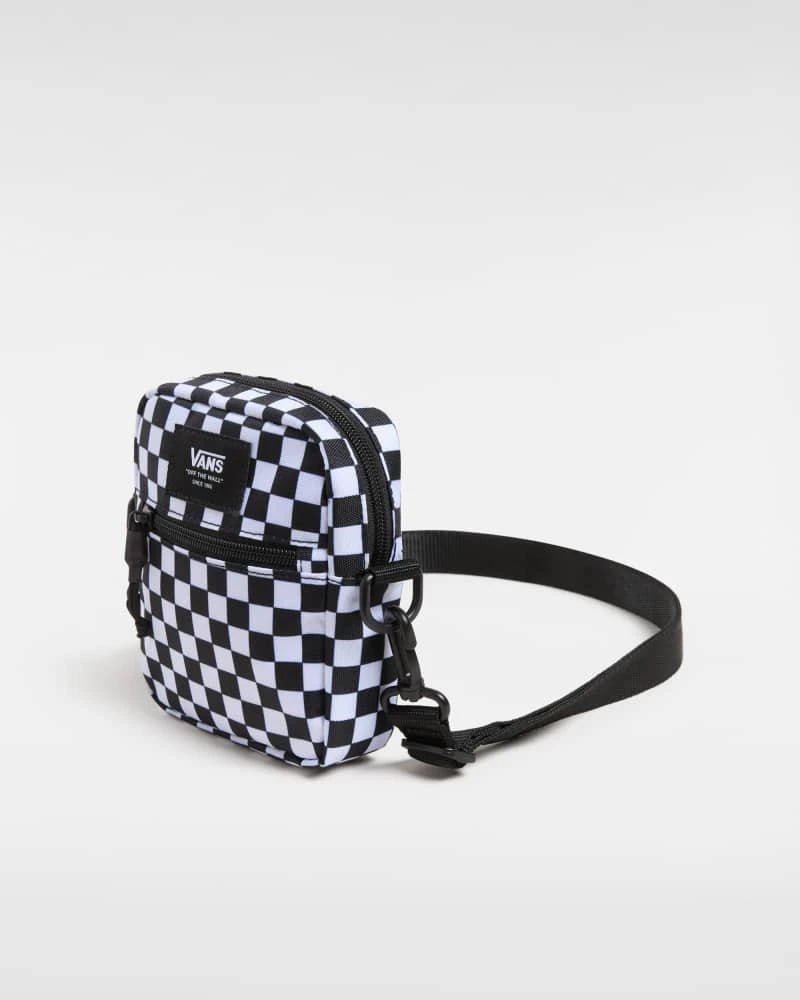 Vans Vans Bail shoulder bag in black/white 3