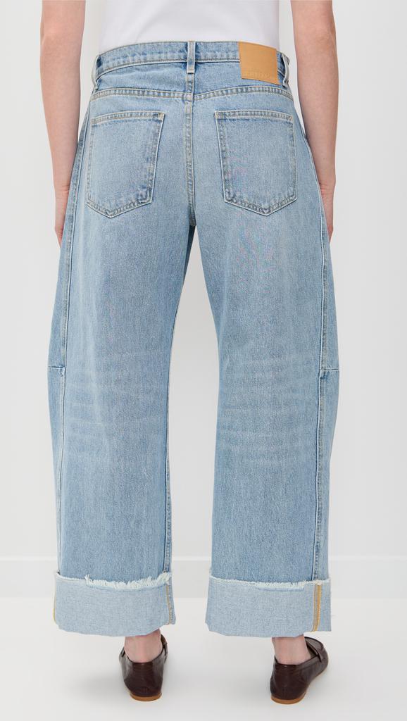 B Sides Relaxed Cuffed Lasso Jeans