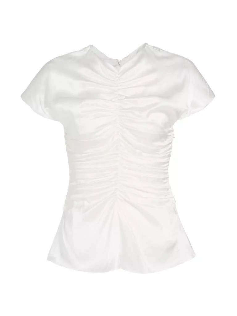 Tove Fiana Ruched Silk Blouse 1