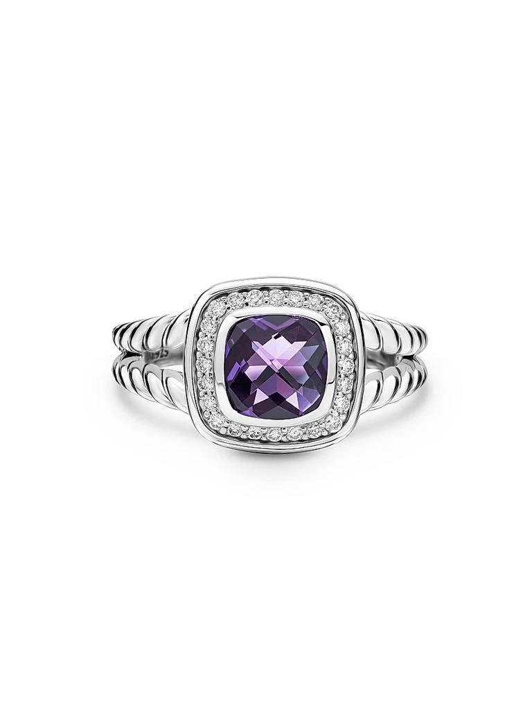 David Yurman Petite Albion® Ring With Pavé Diamonds 4