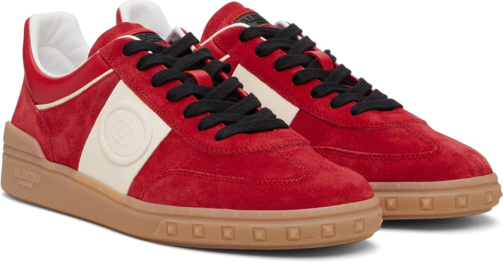 Valentino Red Upvillage Low Top Sneakers 4