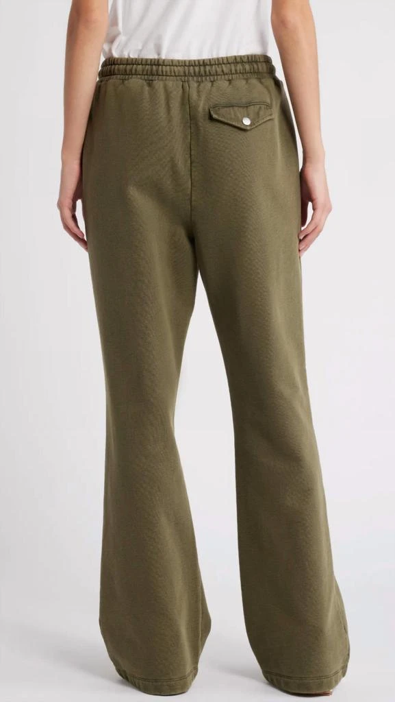 FRAME Wide Leg Track Sweatpants In Surplus 2
