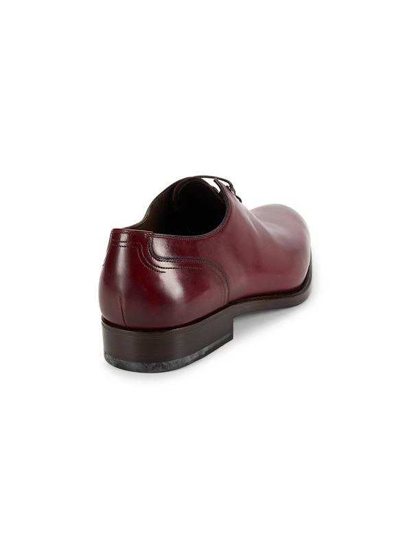 Salvatore Ferragamo Barclay Leather Oxford Shoes 3