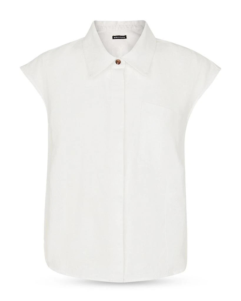 Whistles Olivia Linen Shirt 6