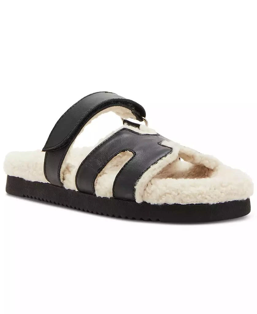Steve Madden Women's Mayvn-F Strappy Footbed Slide Sandals 1