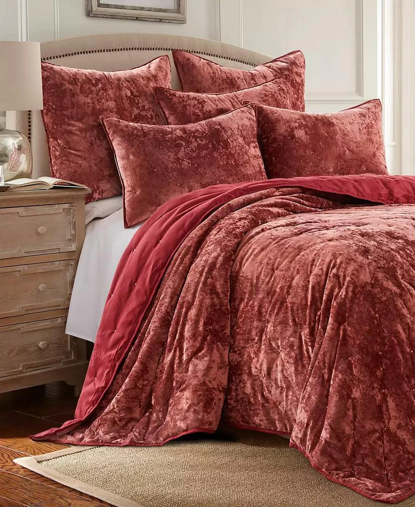 Levtex Abruzzi Velvet Reversible Quilt 3
