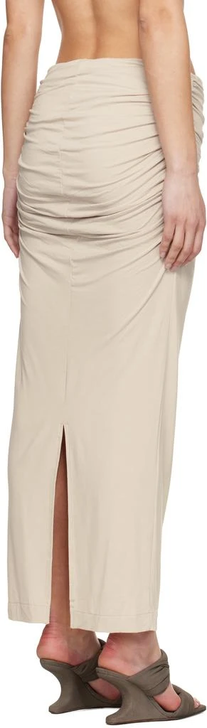 Entire Studios Taupe Surge Maxi Skirt 3