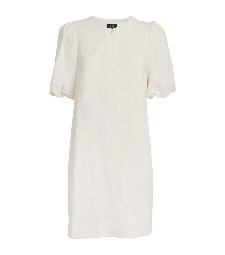 ME+EM Cotton-Blend Jacquard Midi Dress 1