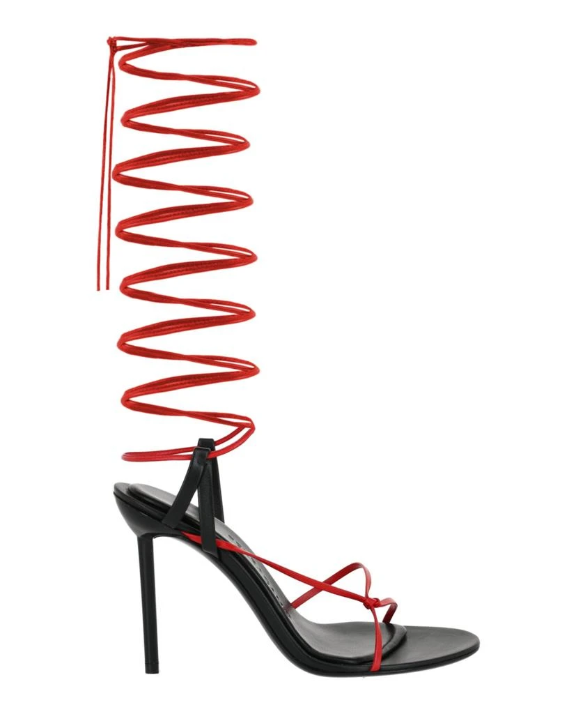 Salvatore Ferragamo Azha X5 Wrap Tie Heels 1
