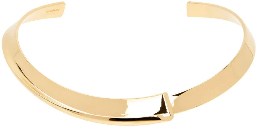 JACQUEMUS Gold 'Le Collier J' Choker 1