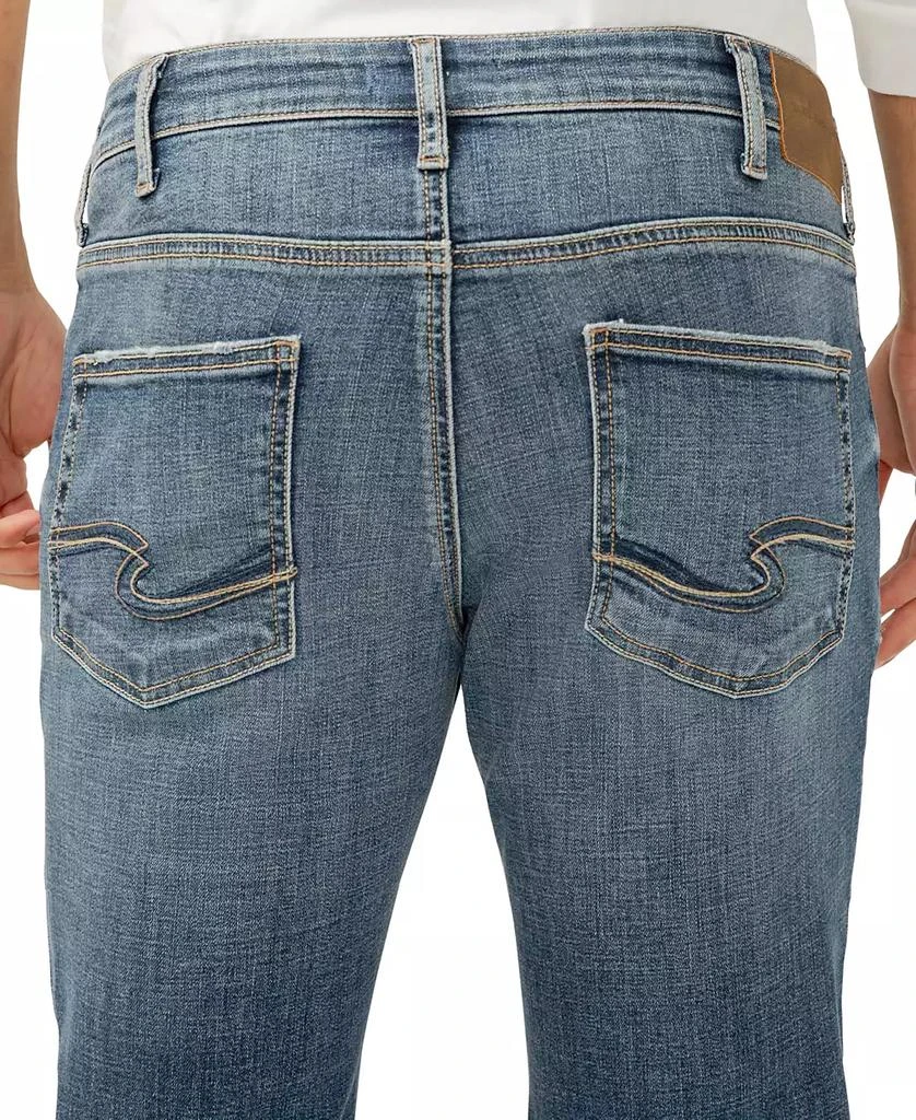 Silver Jeans Co. Men's Allan Slim Fit Straight Leg Jeans 7