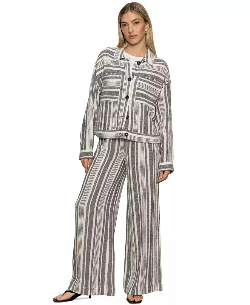 Sanctuary Women's Shoreside Cotton Button-Front Jacket 7