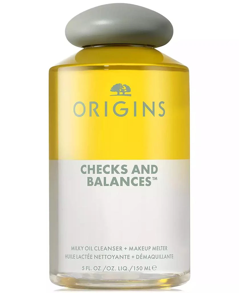 Origins Checks & Balances Milky Oil Cleanser + Makeup Melter, 5 oz. 1