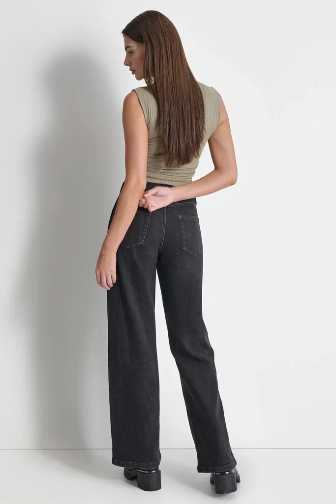 DKNY FRONT PLEAT WIDE LEG TROUSER 4