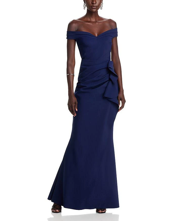 Chiara Boni Radoslava Off The Shoulder Bodycon Gown