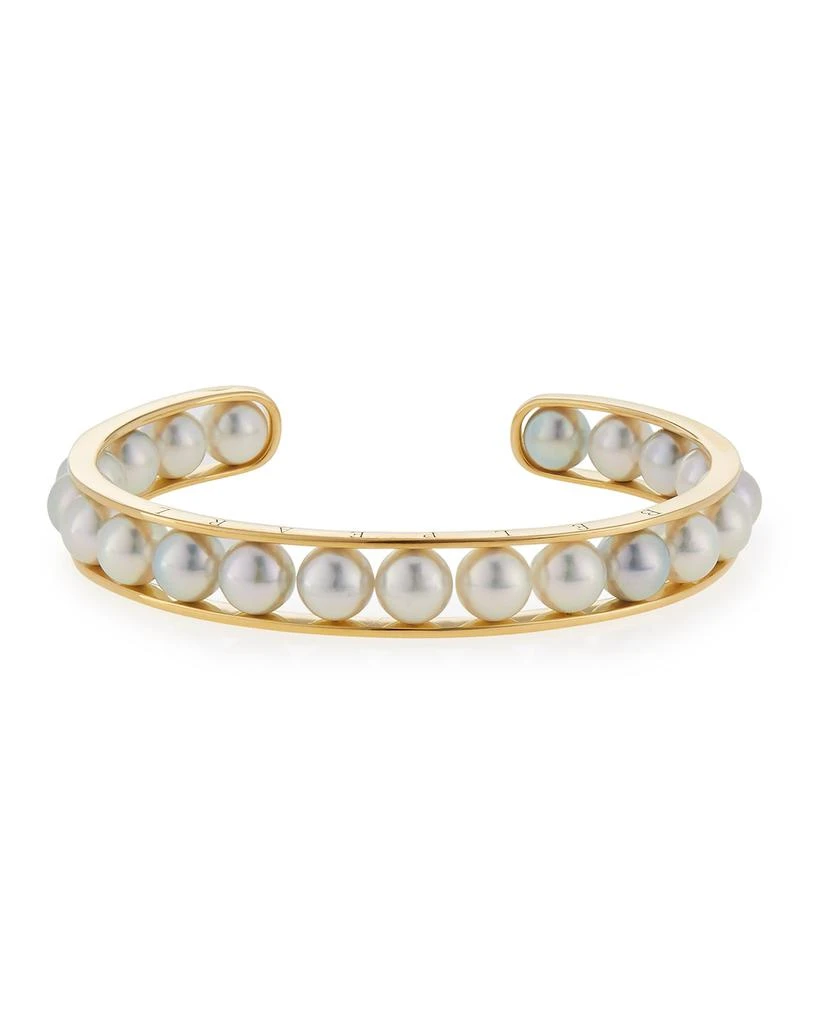 BELPEARL Kobe Akoya Pearl Bangle Bracelet 1