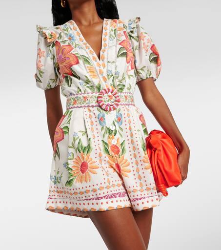 ☆関税込み☆【FARM RIO】Bloom Garden cotton romper ☆関税込み☆【FARM RIO】Bloom Garden cotton romper (FARM Rio