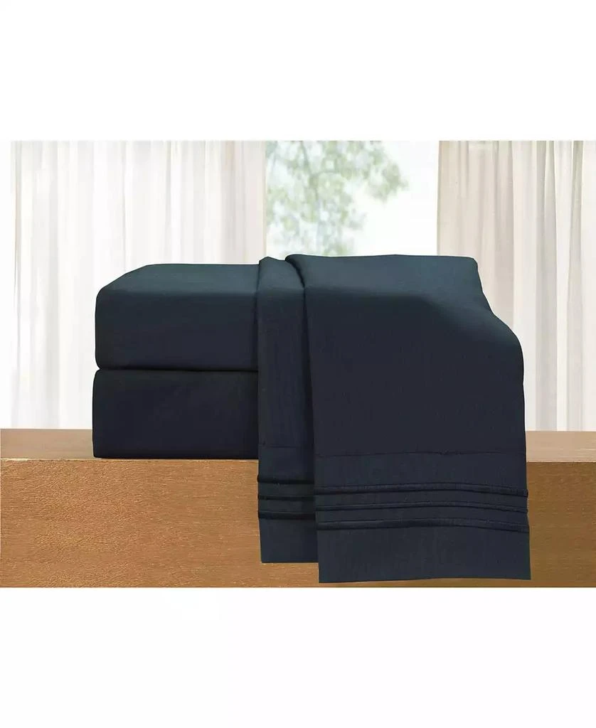 Elegant Comfort Luxury Soft Solid 3-Pc. Sheet Set, Twin 4