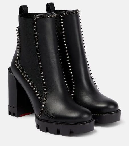 Christian Louboutin Out Line studded ankle boots 1