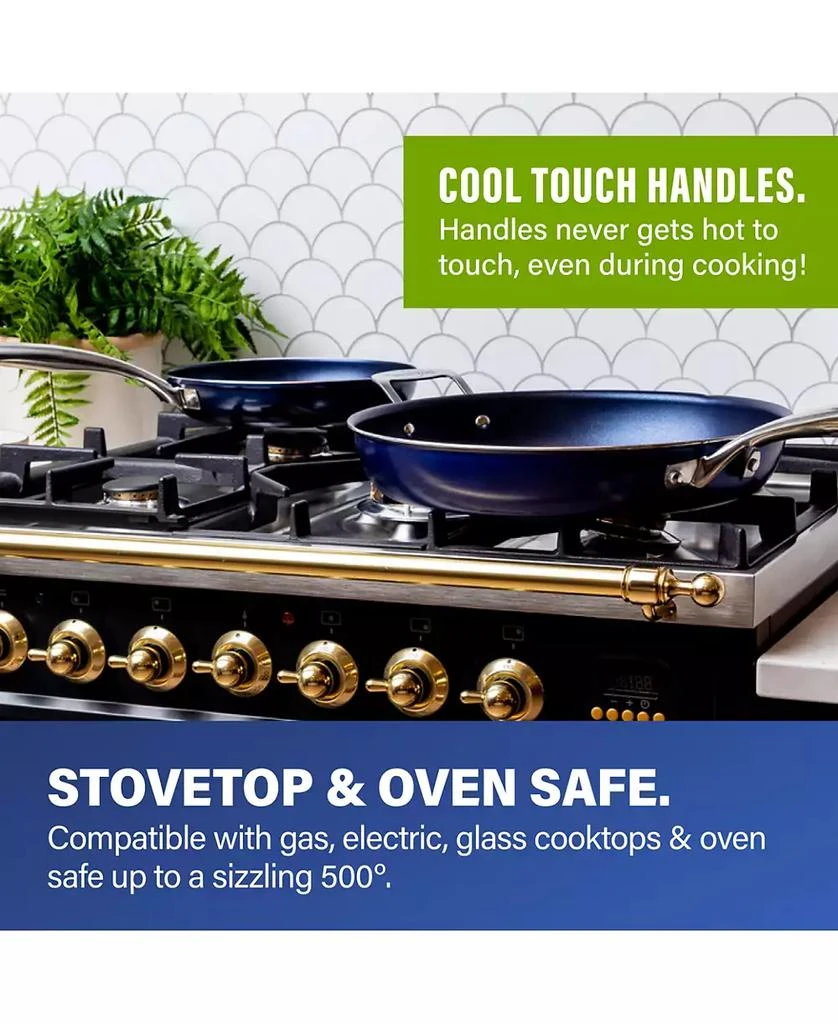 GraniteStone 15-Piece Ultra-Durable Non-Stick Diamond Infused Cookware and Bakeware Set 4