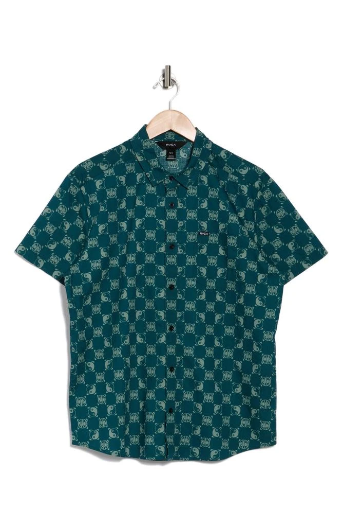 RVCA Kimua Cotton Button-Up Shirt 3