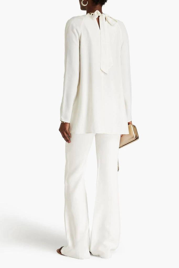 Zimmermann Chain-embellished crepe blouse 3