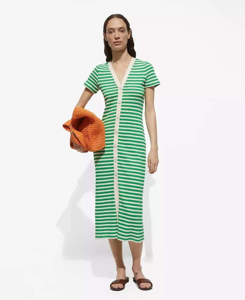 Mango Women's Striped Jersey Dress 1