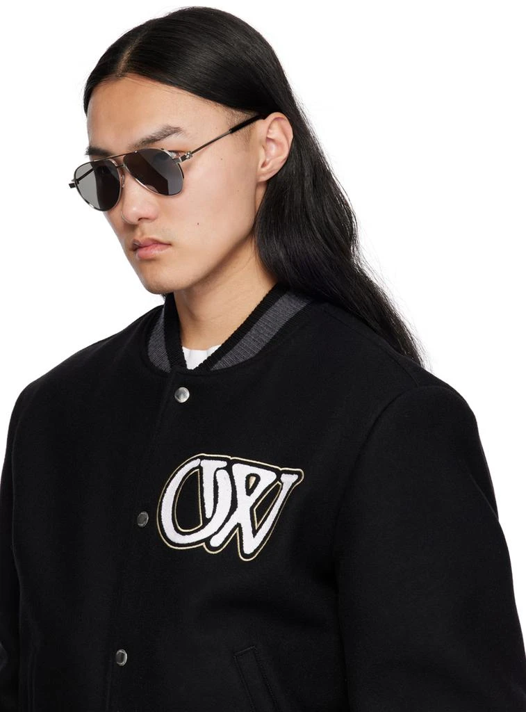 Off-White Silver Ruston Sunglasses 4