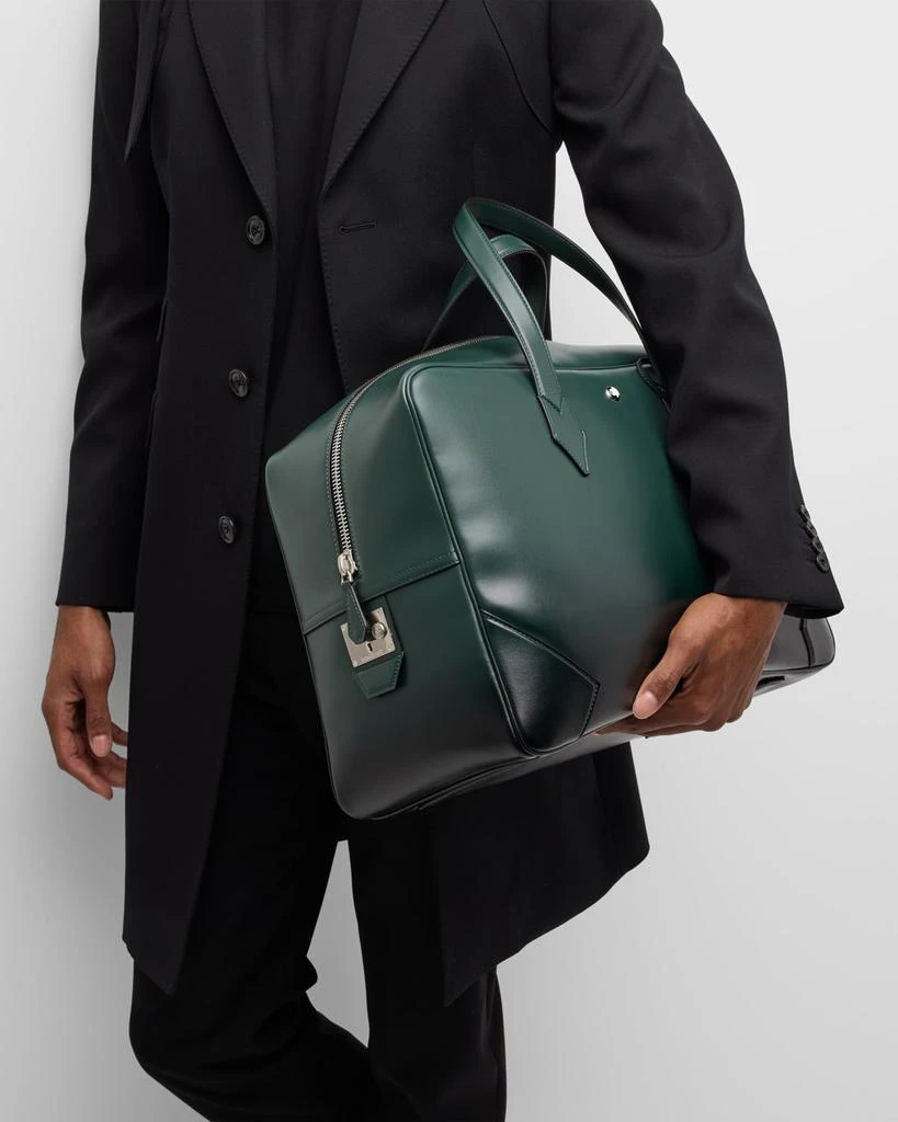 MontBlanc Men's 149 Sfumato Leather Duffel Bag 4