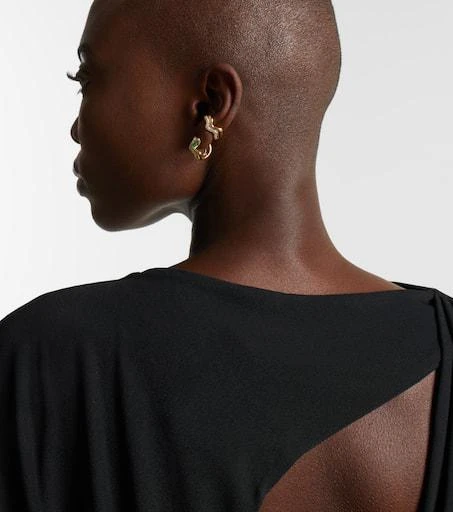 Shay Jewelry 18kt gold (750/1000) ear cuff with diamonds 3