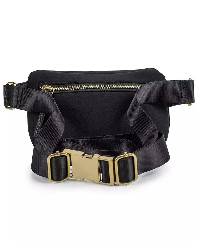 Badgley Mischka Sage Scuba and Faux Leather Belt Bag 2