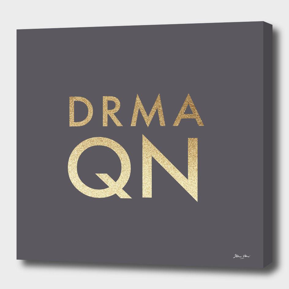 Curioos Drama Queen On Slate Grey