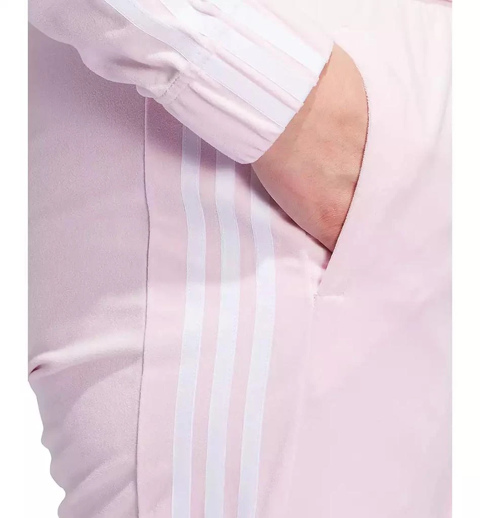 Adidas Plus Size Y2K Glam Velour Wide-Leg Track Pants 5
