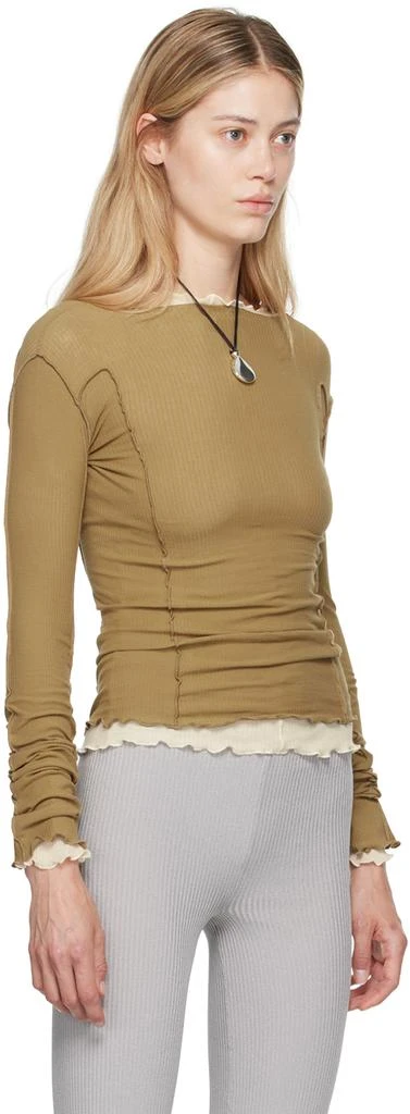 Baserange Brown Omato Long Sleeve T-Shirt 2