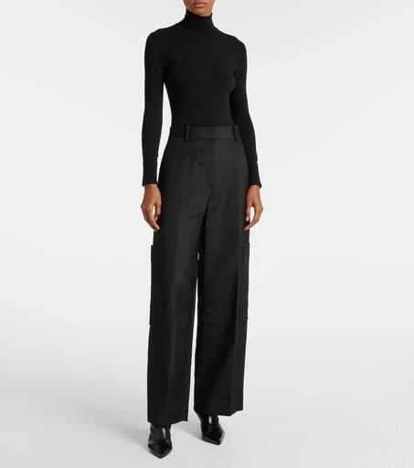 Khaite Caiton straight pants 2