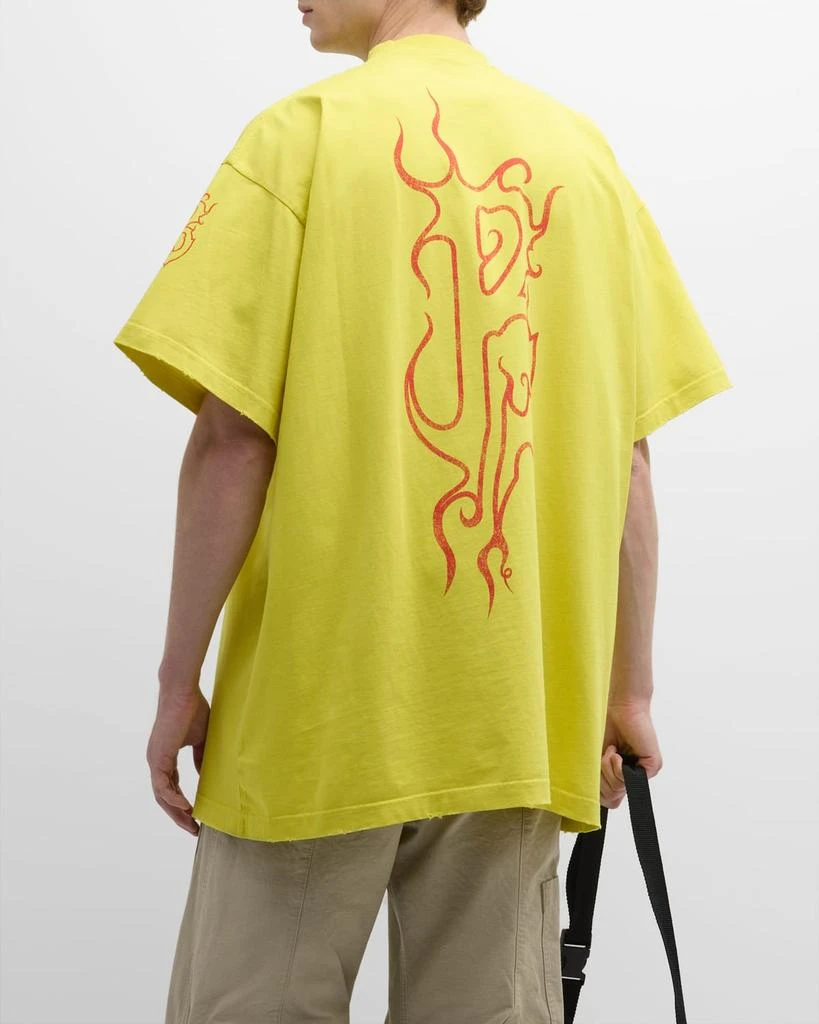 Balenciaga Men's Darkwave Oversized T-Shirt 4