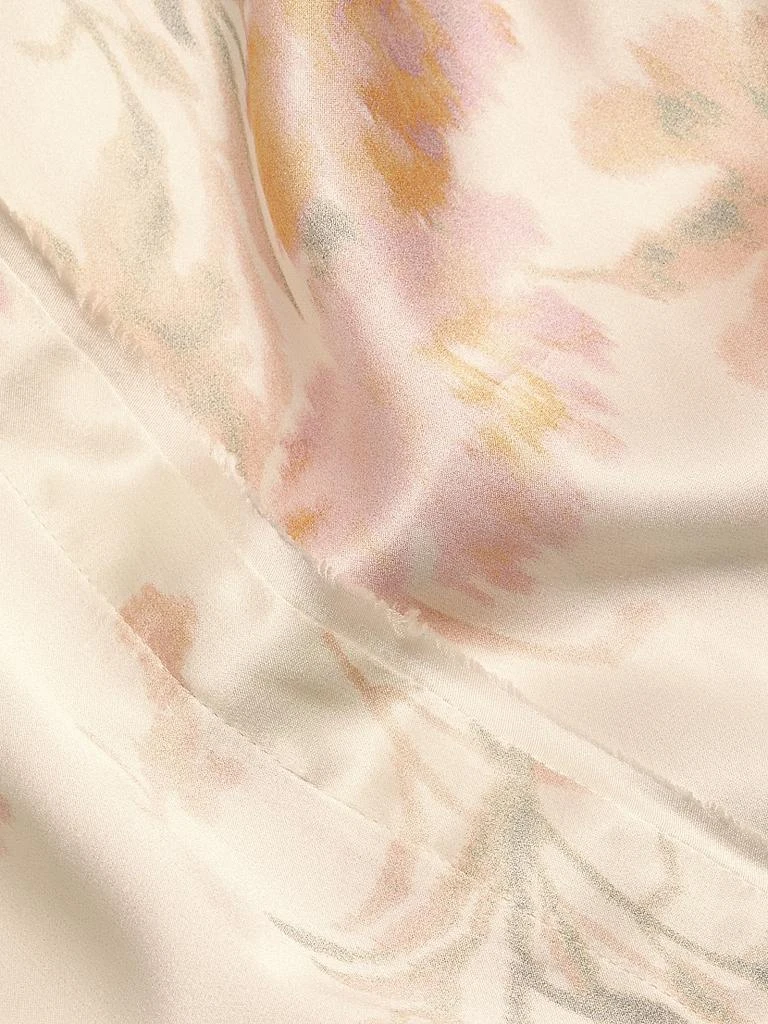 LOVESHACKFANCY Lyndon Floral Silk Crop Top 7