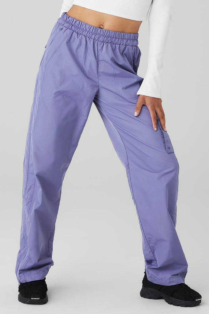 Alo International Wide Leg City Pant - Infinity Blue