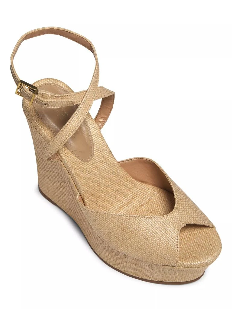 Schutz Neith Straw Sandals 4