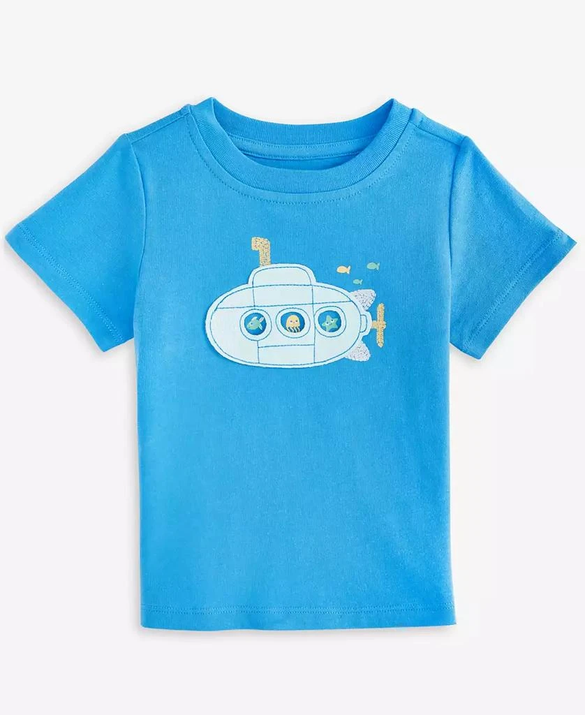 First Impressions Baby Boys Submarine Graphic T-Shirt, Exclusively at Macy's 1