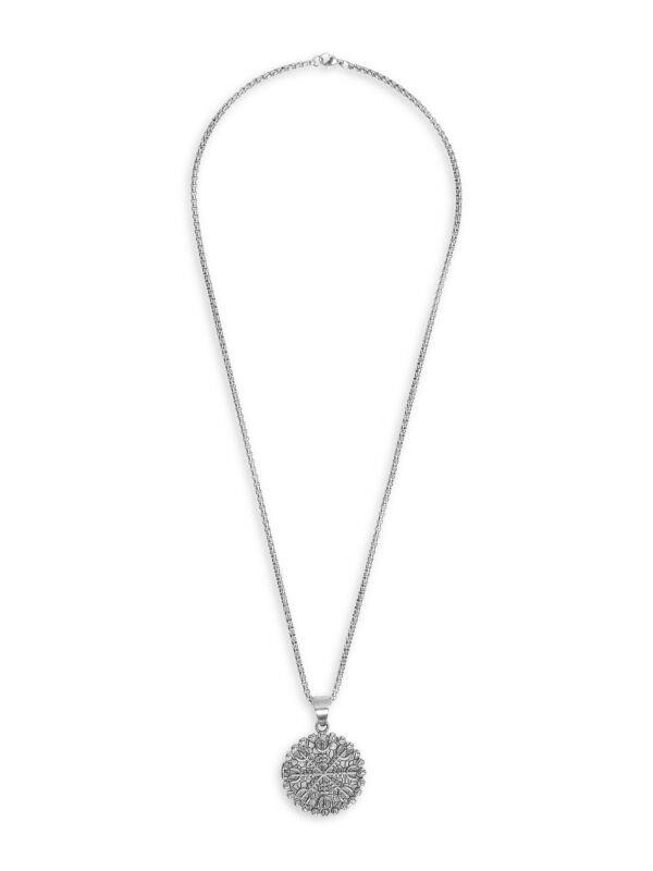 Jean Claude Stainless Steel Pendant Necklace