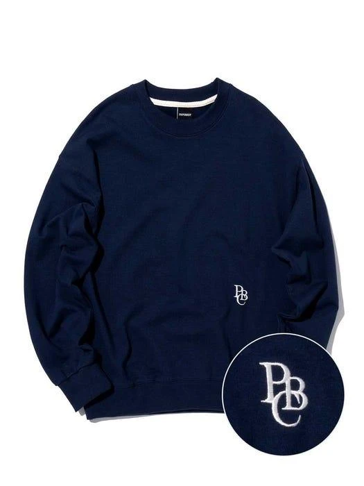 PAPERBOY Paperboy Club Sweatshirt_Navy 1