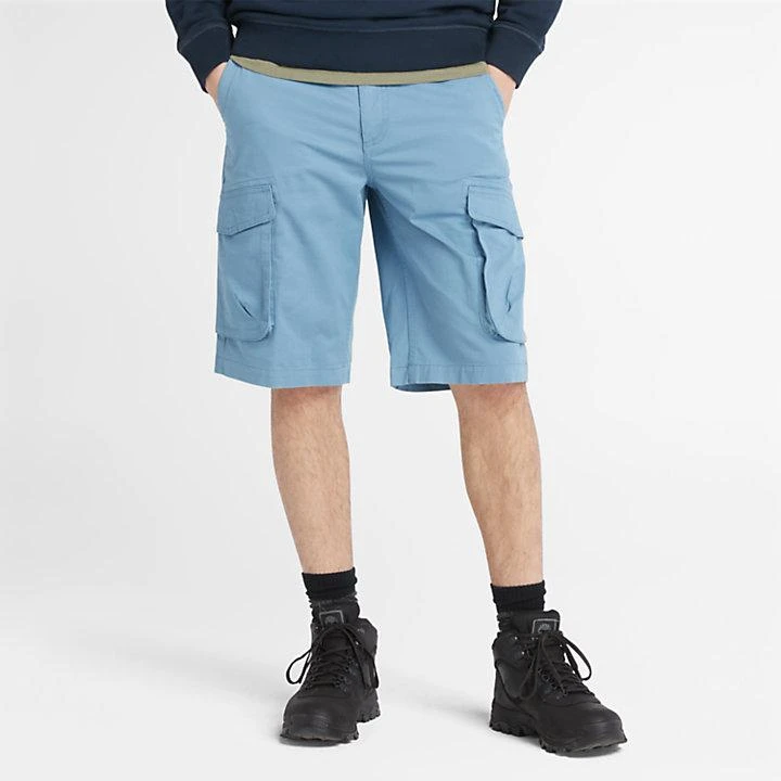 Timberland Timberland® Heritage Relaxed Cargo Shorts for Men in Blue 1